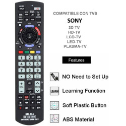 Universalfernbedienung für Sony mit Lernfunktion, SN-1LC