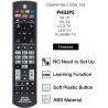 Universal-Ersatzfernbedienung für Philips mit Lernfunktion, SM-1LC