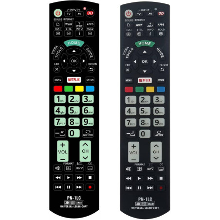 Universalfernbedienung für Panasonic mit Lernfunktion, PN-1LC