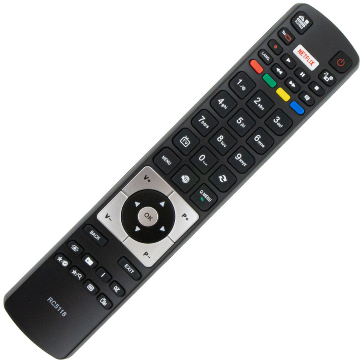 Ersatzfernbedienung für Telefunken RC5118, RC5117