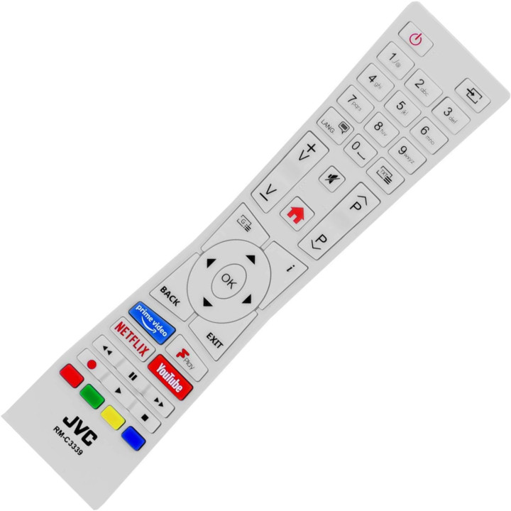 Orginalfernbedienung für JVC RM-C3339,  R/C 43101P, 30102236