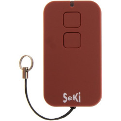 SeKi OPEN Plus 2, lernbare 2 Kanal-Fernbedienung für Garagentore, 433,92 MHz