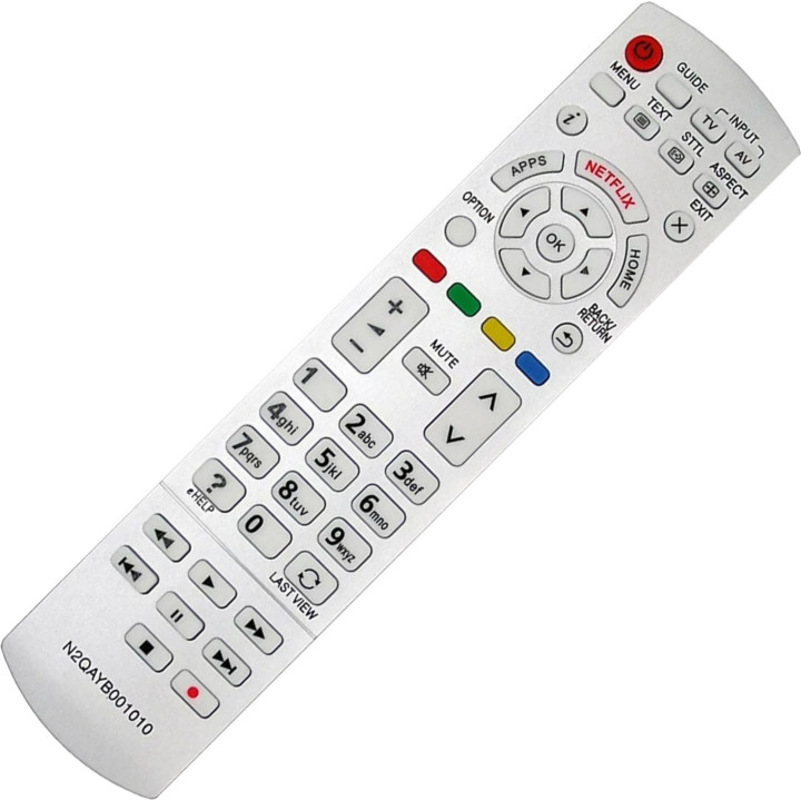 Ersatzfernbedienung für Panasonic N2QAYB001010