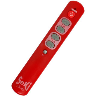 Seki Slim, lernfähige Universalfernbedienung, rot