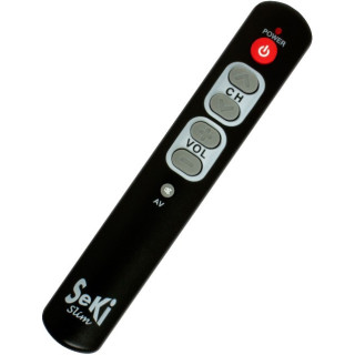 Seki Slim, lernfähige Universalfernbedienung, schwarz