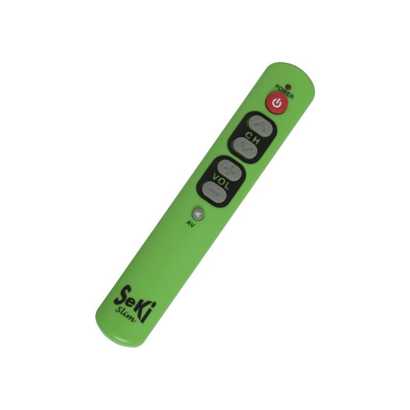 Seki Slim, lernfähige Universalfernbedienung, grün