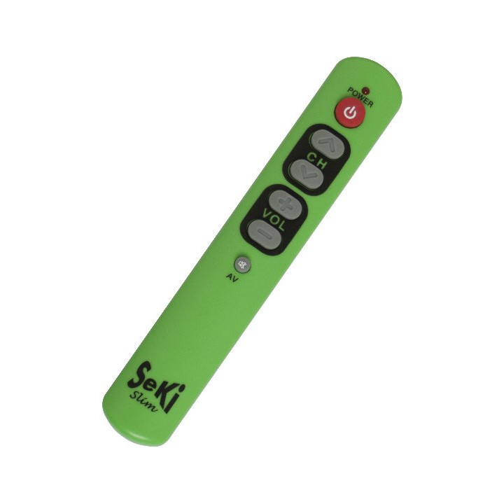 Seki Slim, lernfähige Universalfernbedienung, grün
