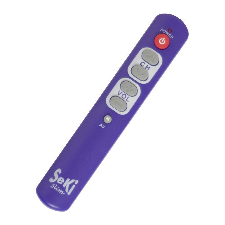 Seki Slim, lernfähige Universalfernbedienung, lila