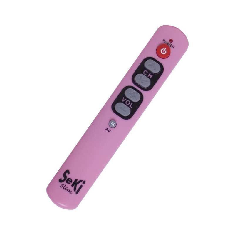 Seki Slim, lernfähige Universalfernbedienung, rosa