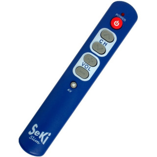 Seki Slim, lernfähige Universalfernbedienung, blau