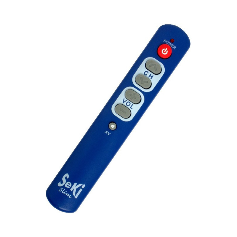 Seki Slim, lernfähige Universalfernbedienung, blau