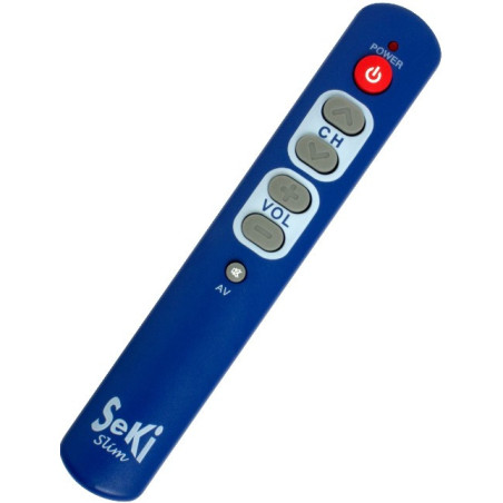 Seki Slim, lernfähige Universalfernbedienung, blau