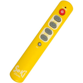 Seki Slim, lernfähige Universalfernbedienung, gelb