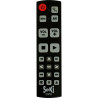 SeKi DVD, lernbare Universalfernbedienung, schwarz