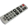 SeKi DVD, lernbare Universalfernbedienung, silber