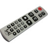SeKi DVD, lernbare Universalfernbedienung, silber/schwarz