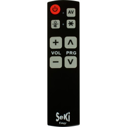SeKi Easy, lernfähige Universalfernbedienung, schwarz