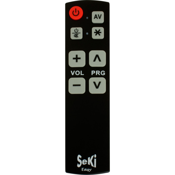 SeKi Easy, lernfähige Universalfernbedienung, schwarz