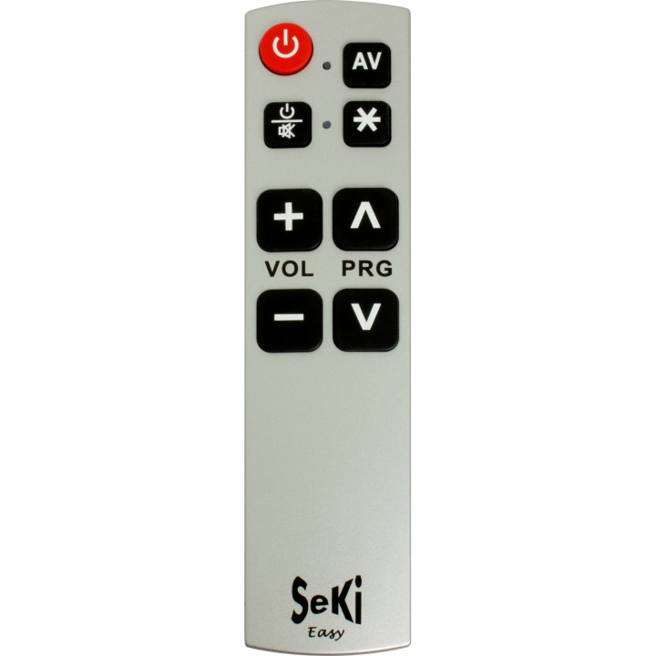 SeKi Easy, lernfähige Universalfernbedienung, silber