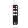 SeKi Easy, lernfähige Universalfernbedienung, silber