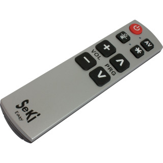 SeKi Easy, lernfähige Universalfernbedienung, silber/schwarz