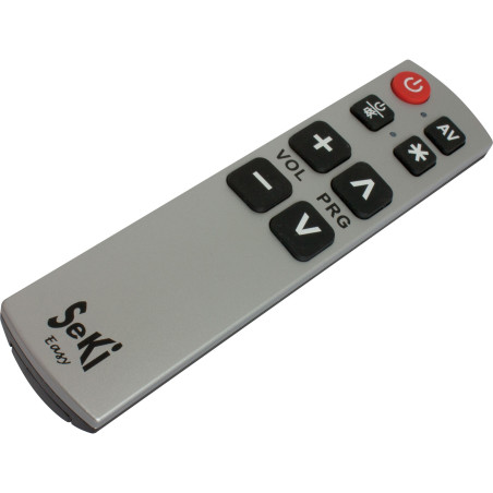 SeKi Easy, lernfähige Universalfernbedienung, silber/schwarz
