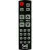 SeKi Easy Plus, lernfähige Universalfernbedienung, schwarz