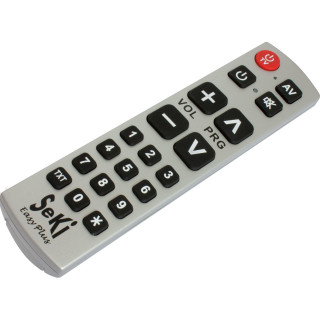 SeKi Easy Plus, lernfähige Universalfernbedienung, silber