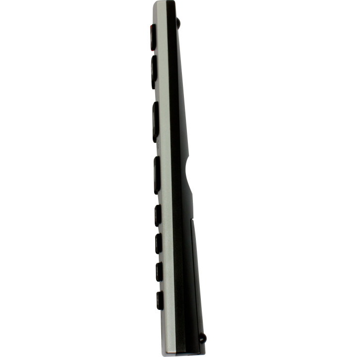 SeKi Easy Plus, lernfähige Universalfernbedienung, silber/schwarz