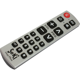 SeKi Easy Plus, lernfähige Universalfernbedienung, silber/schwarz