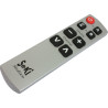 SeKi Medium, lernfähige Universalfernbedienung, silber