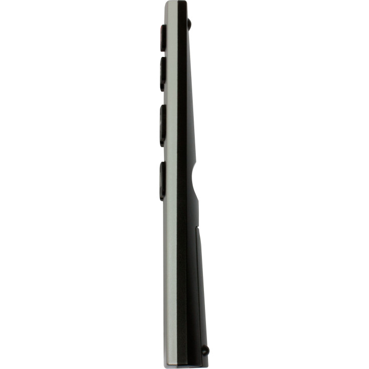SeKi Medium, lernfähige Universalfernbedienung, silber/schwarz