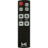 SeKi Hotel Eco, lernbare Universalfernbedienung, schwarz