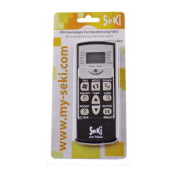 SeKi Air Mini, vorprogrammierte Universalfernbedienung für Klimanlagen