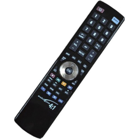 Made4You 4:1 Elegance, programmierbare Universalfernbedienung, schwarz