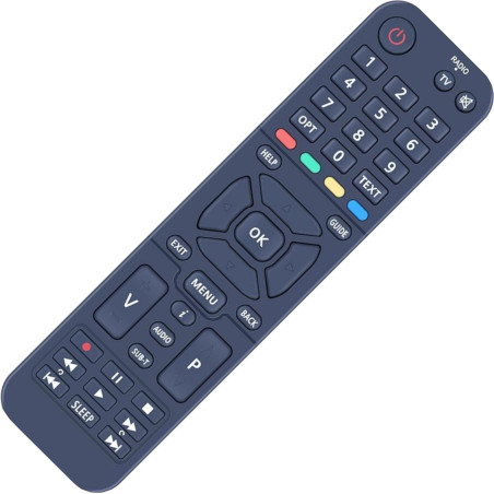Ersatzfernbedienung für Focu Sat HR-B301, Kaon KFS-200