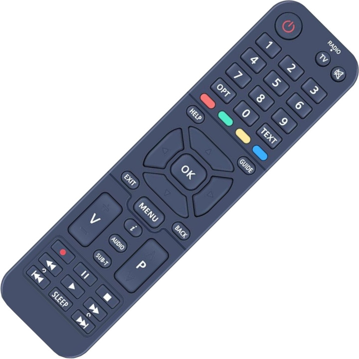 Ersatzfernbedienung für Focu Sat HR-B301, Kaon KFS-200