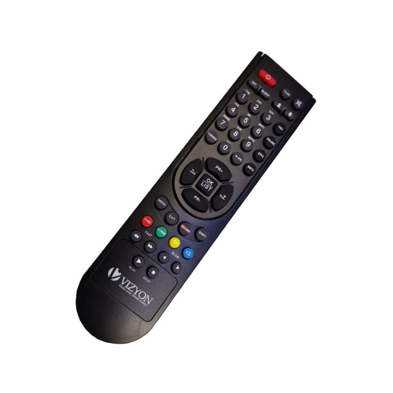 Originalfernbedienung  für Vizyon VZ1000FTA, 1000CA, 10000HD, 1080HD, 1030CAX