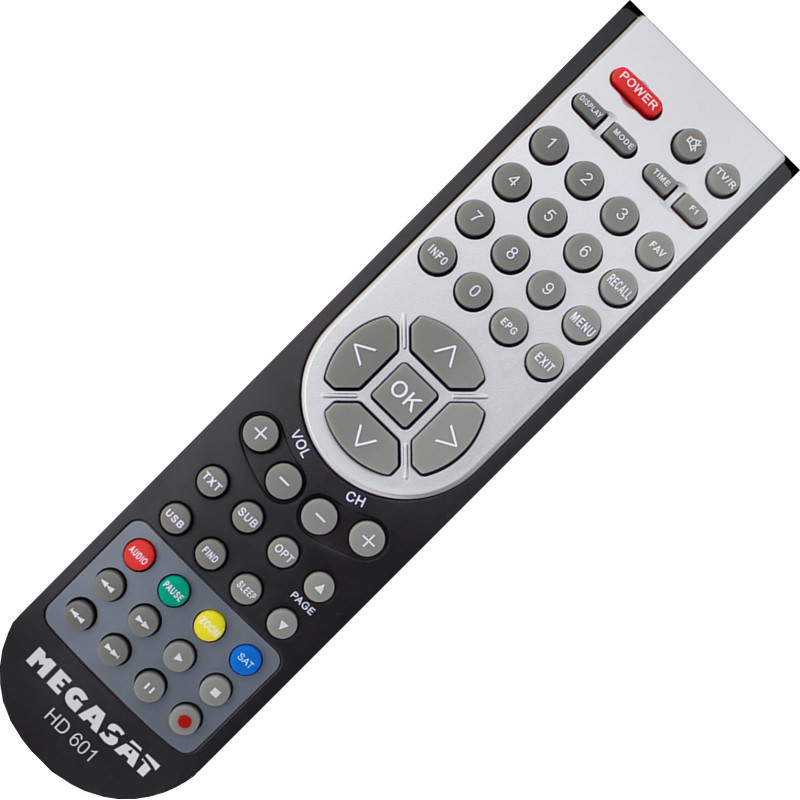 Originalfernbedienung für Megasat HD 601 / 650 /580