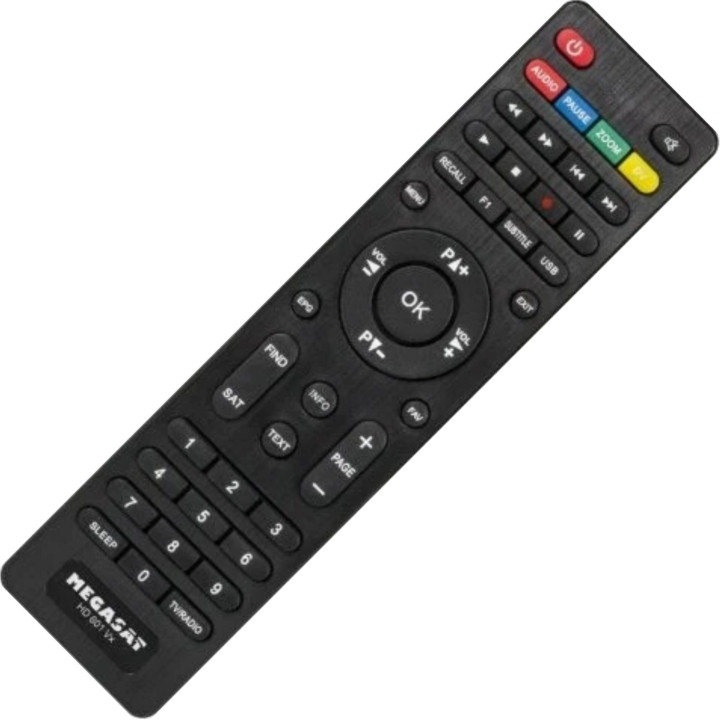 Originalfernbedienung für Megasat HD 601 V2 / V3 / V4