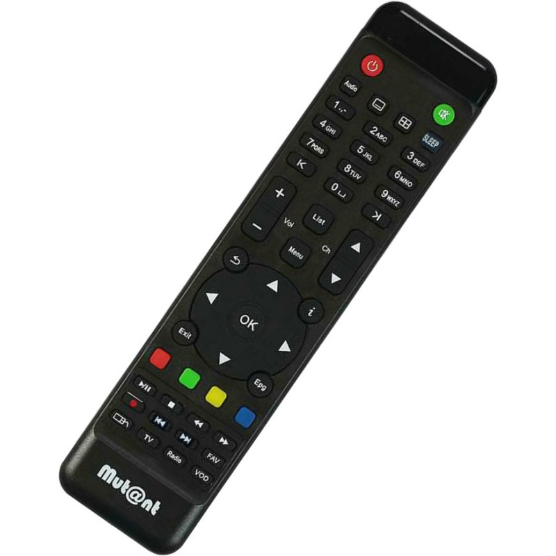 Originalfernbedienung  für Mut@nt HD 11 / 51 / 500 / 1100 / 1200 / 1265 / 1500