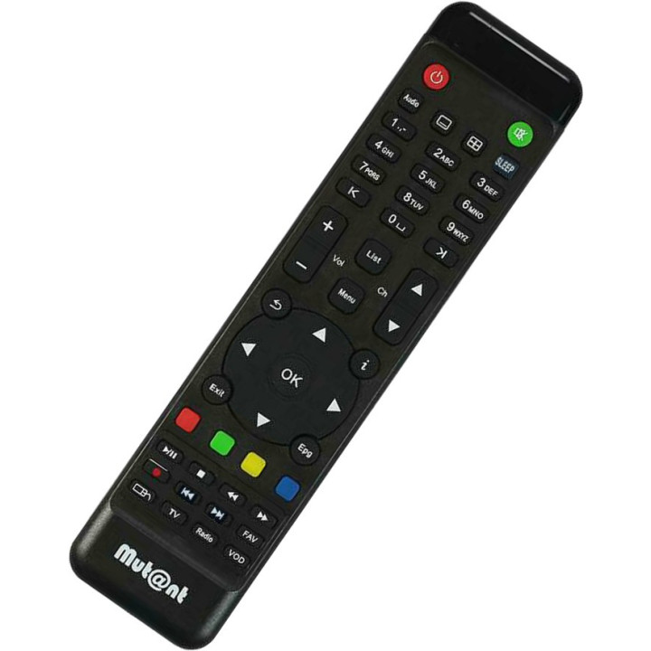 Originalfernbedienung  für Mut@nt HD 11 / 51 / 500 / 1100 / 1200 / 1265 / 1500