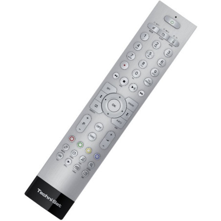 Originalfernbedienung für Technisat Technicontrol II, 0002/3859, Aluminium silber/schwarz