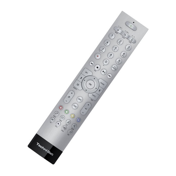 Originalfernbedienung für Technisat Technicontrol II, 0002/3859, Aluminium silber/schwarz