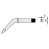 Weller CT6-DX8 Lötspitze, Meißelform gebogen 425°C, 5 mm