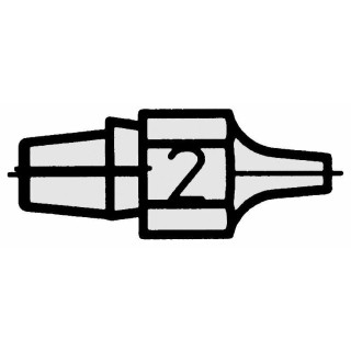 Weller DX 112 Saugdüse Außen 2,3 mm, Innen 1 mm
