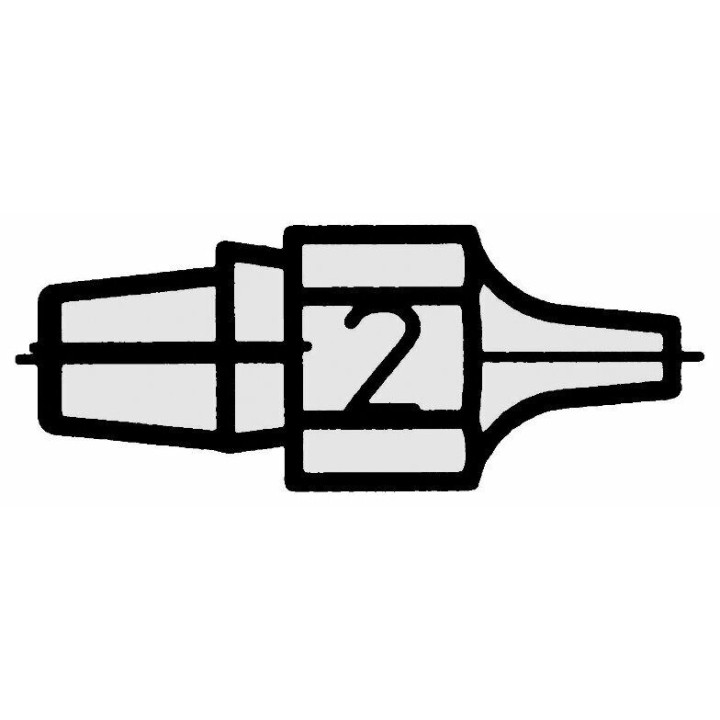 Weller DX 112 Saugdüse Außen 2,3 mm, Innen 1 mm