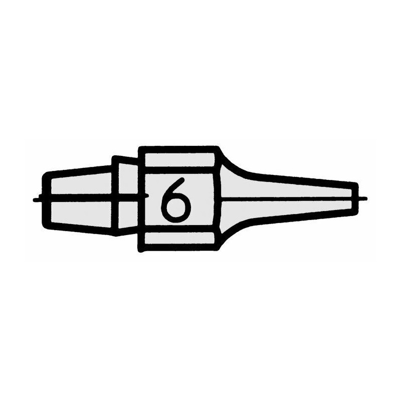 Weller DX 116 Saugdüse, Außen 2,7 mm, Innen 1,2 mm