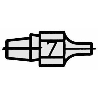 Weller DX 117 Saugdüse, Außen 2,9 mm, Innen 1,5 mm