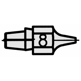 Weller DX 118 Saugdüse, Außen 1,5 mm, Innen 0,7 mm